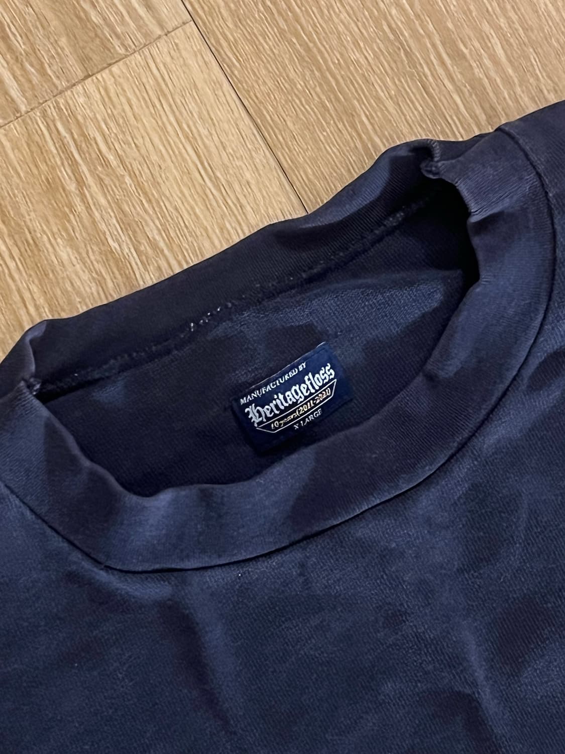 헤리티지플로스 롱슬리브 네이비 (XL) 상품이미지4