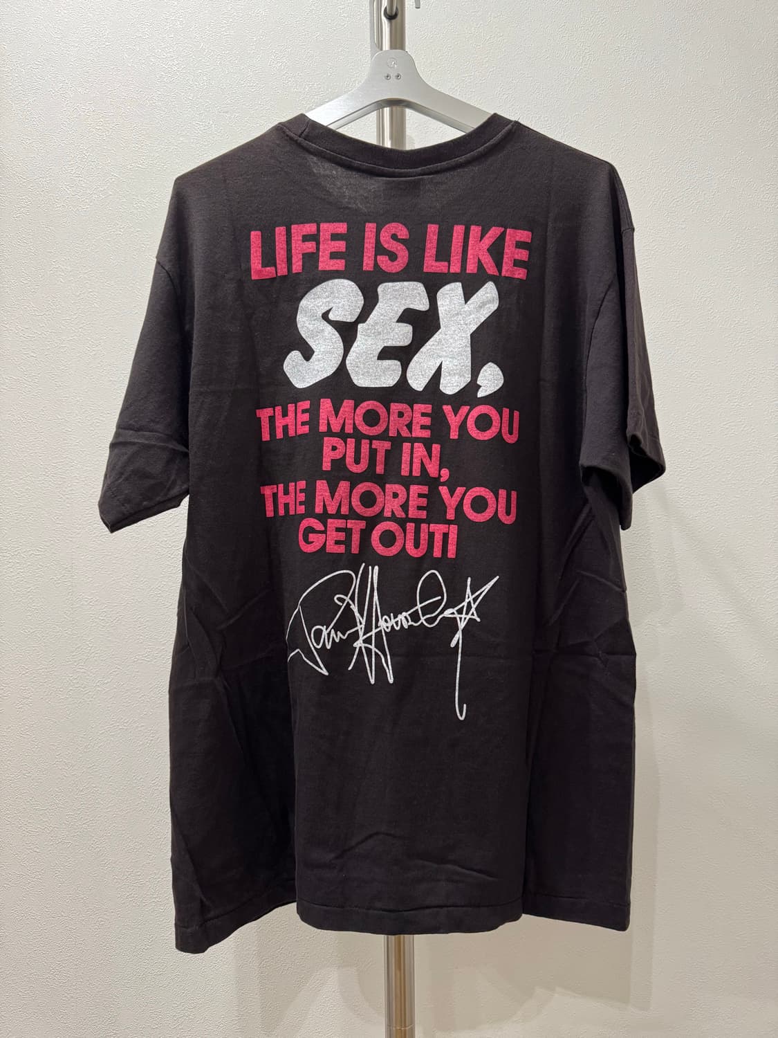 90s KISS 'Life is like SEX' 티셔츠 상품이미지1