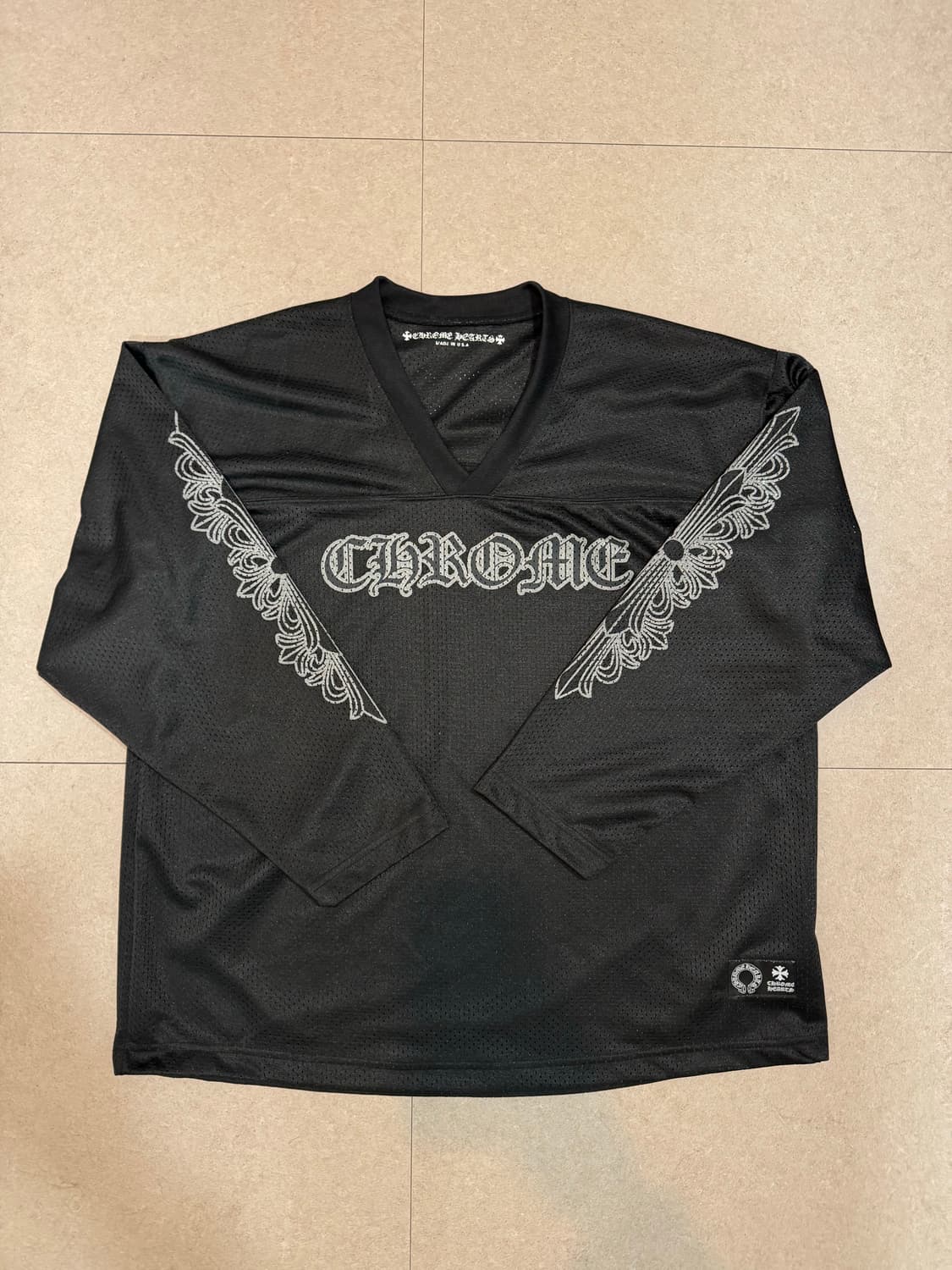 크롬하츠 메쉬 웜업 롱슬리브 XL 상품이미지1