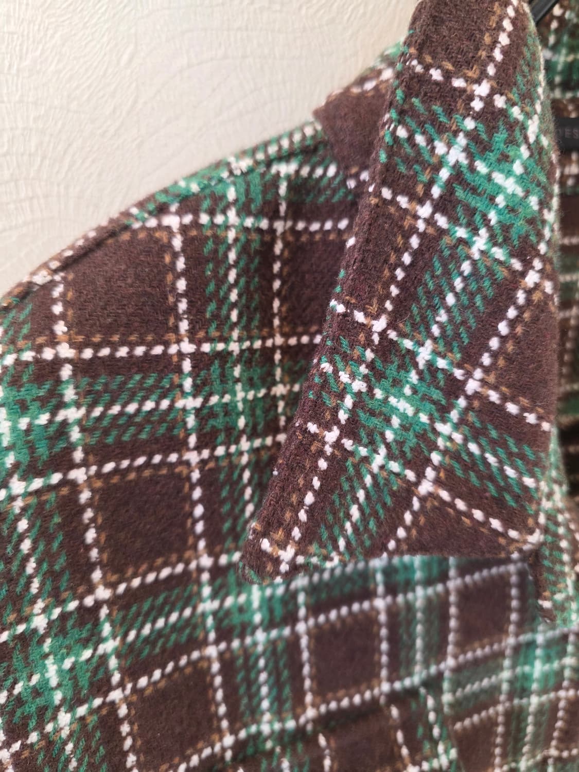 올리브데올리브  플랩포켓 체크 셔츠 상품이미지3