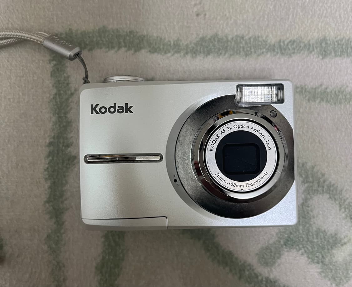 코닥 c613 펄 화이트 카리나 빈티지 디카 카메라 상품이미지1