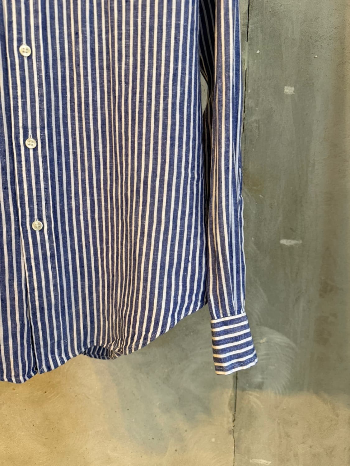 폴로 랄프로렌 리넨 셔츠 슬림100 상품이미지6