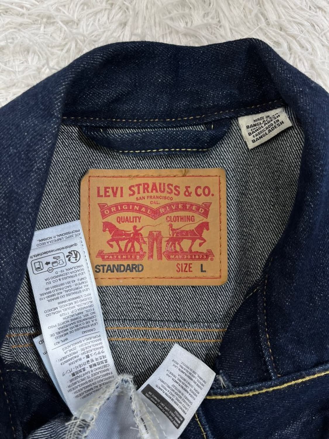 리바이스 데님 트러커 자켓/#2982 상품이미지5