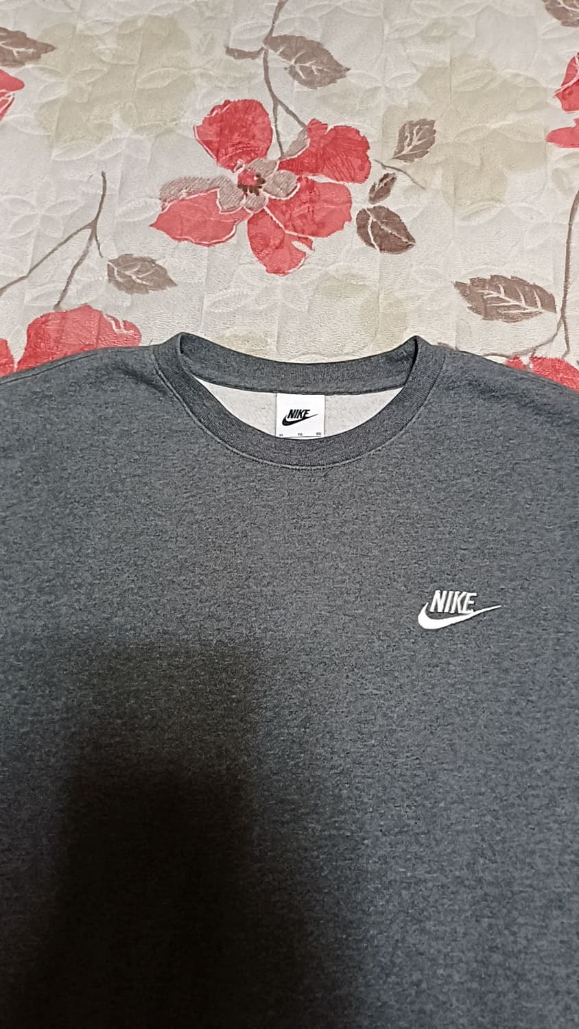 나이키 오버핏 기모맨투맨 105 가슴62 기장70 상품이미지5