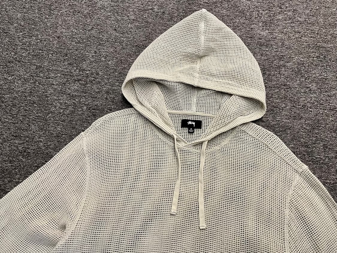 [90~95] 스투시 메쉬 후드티 민트 M  상품이미지2