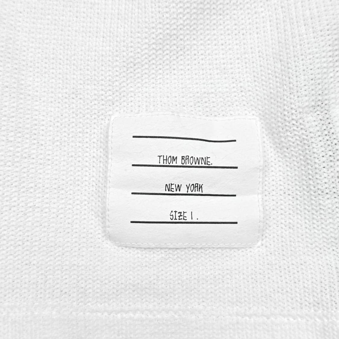 톰브라운 텍스처 코튼 반팔 티셔츠 상품이미지5