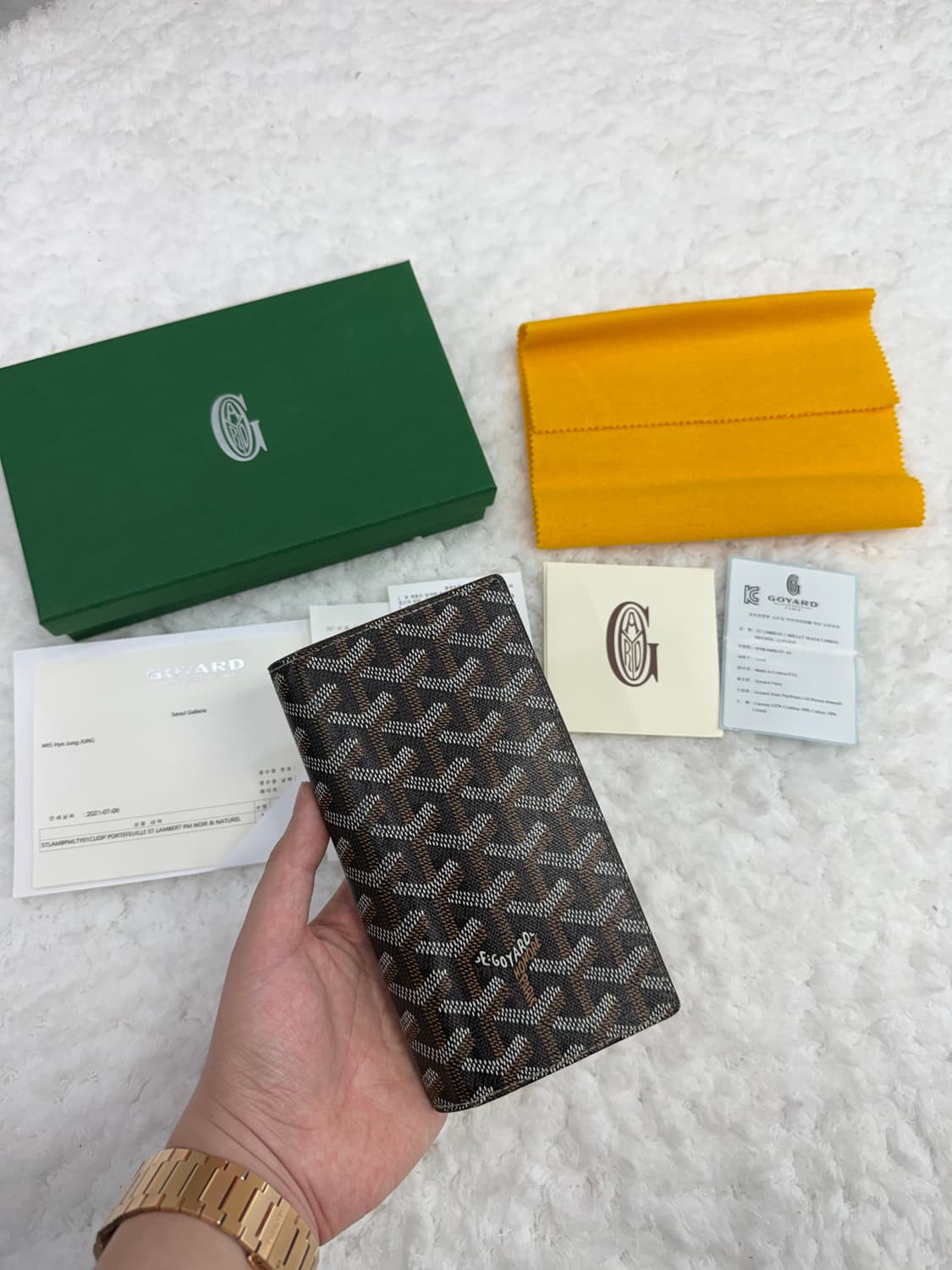 고야드 생랑베르 장지갑 풀구성 상품이미지1