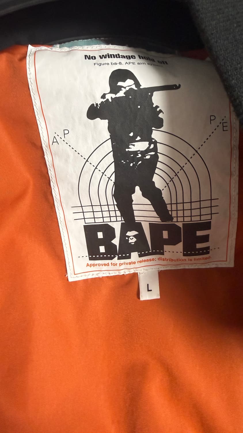 bape 베이프 map camo bomber jacket 봄버 재킷 상품이미지5