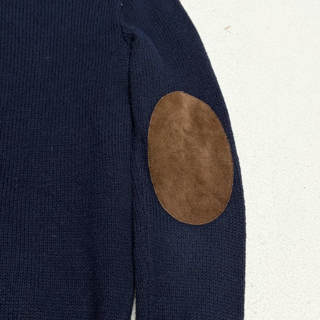POLO 키즈 엘보우 패치 네이비 울 니트 S(8) 상품이미지7