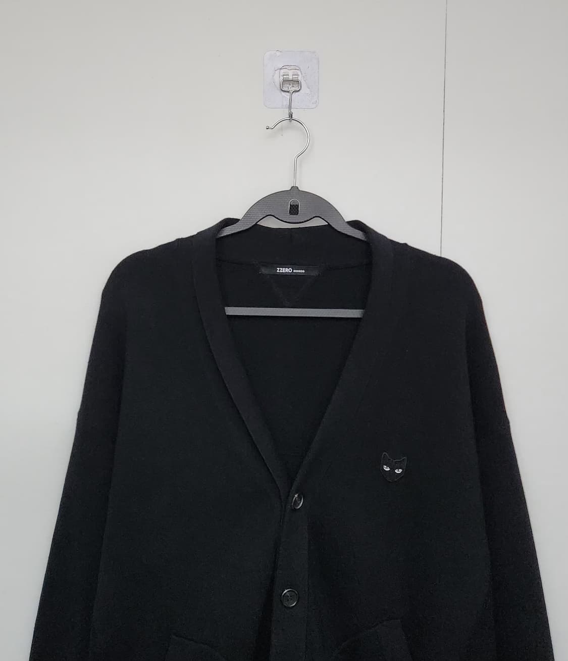 지제로송지오 100 브이넥가디건 니트가디건 상품이미지7