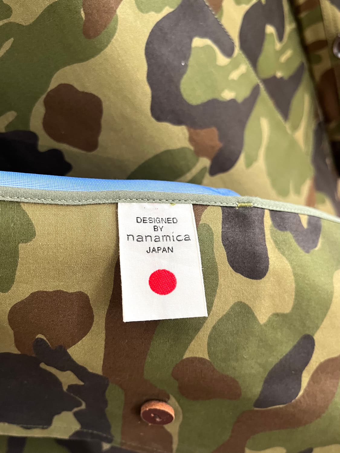 나나미카 2015FW 고어텍스 카모 밀리터리 코트 상품이미지7