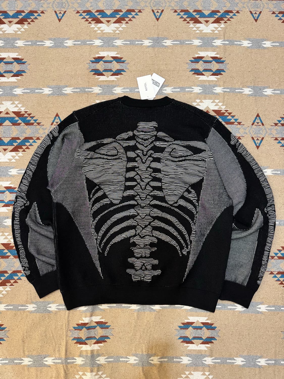 [3][L] 로톨 ROTOL 3D 스켈레톤 울 니트  상품이미지4