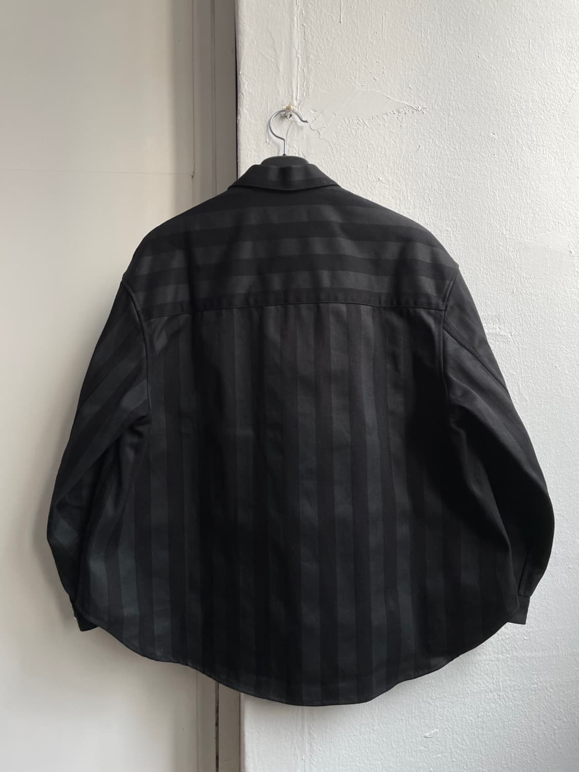 써네이 스트라이프 셔츠 자켓 상품이미지3