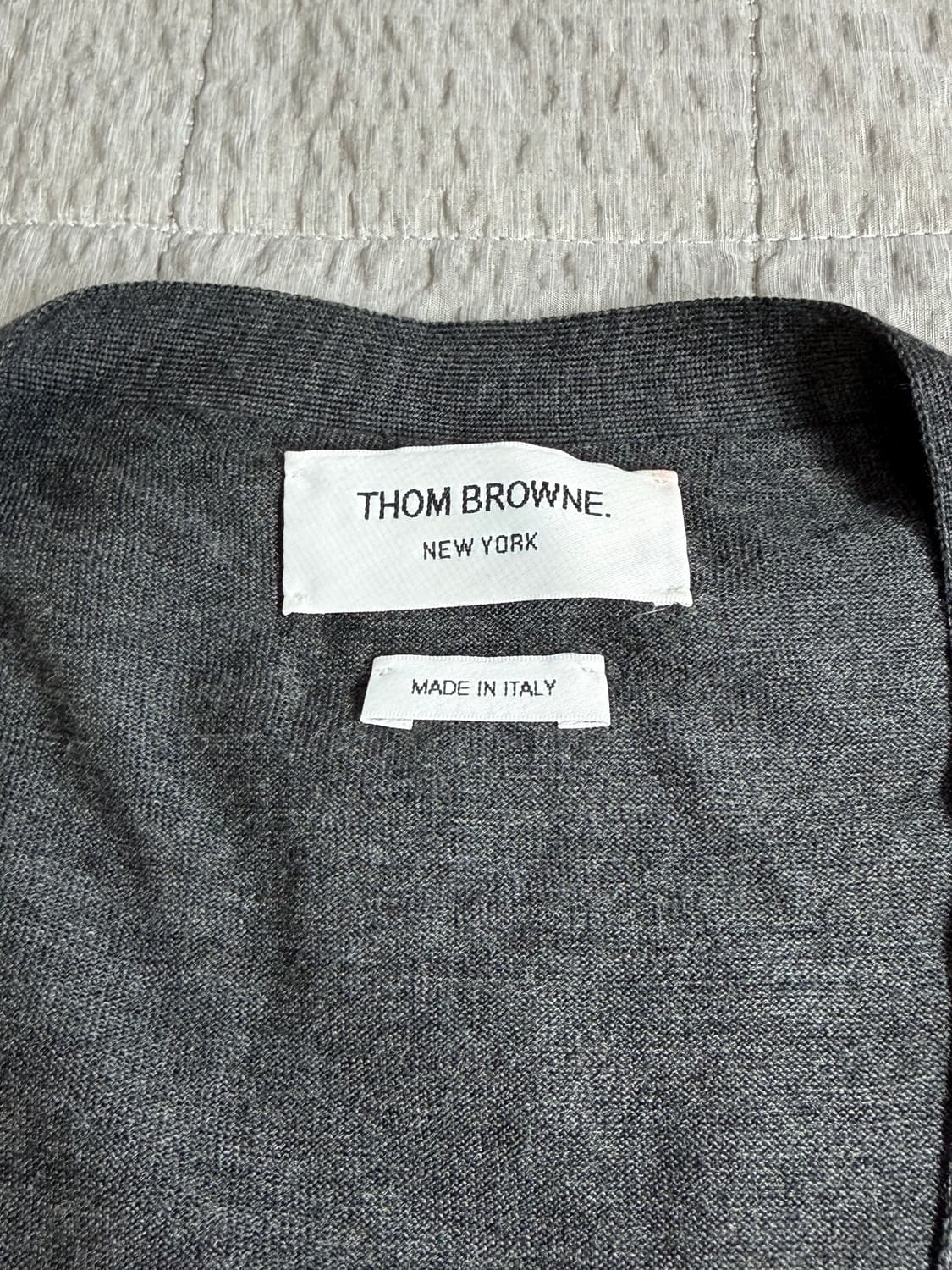 톰브라운 메리노 울 가디건 3사이즈  상품이미지2