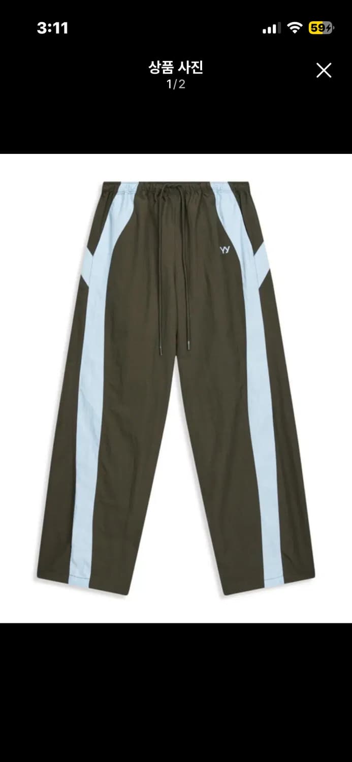 오픈와이와이 open yy 컬러 블럭 팬츠 상품이미지1