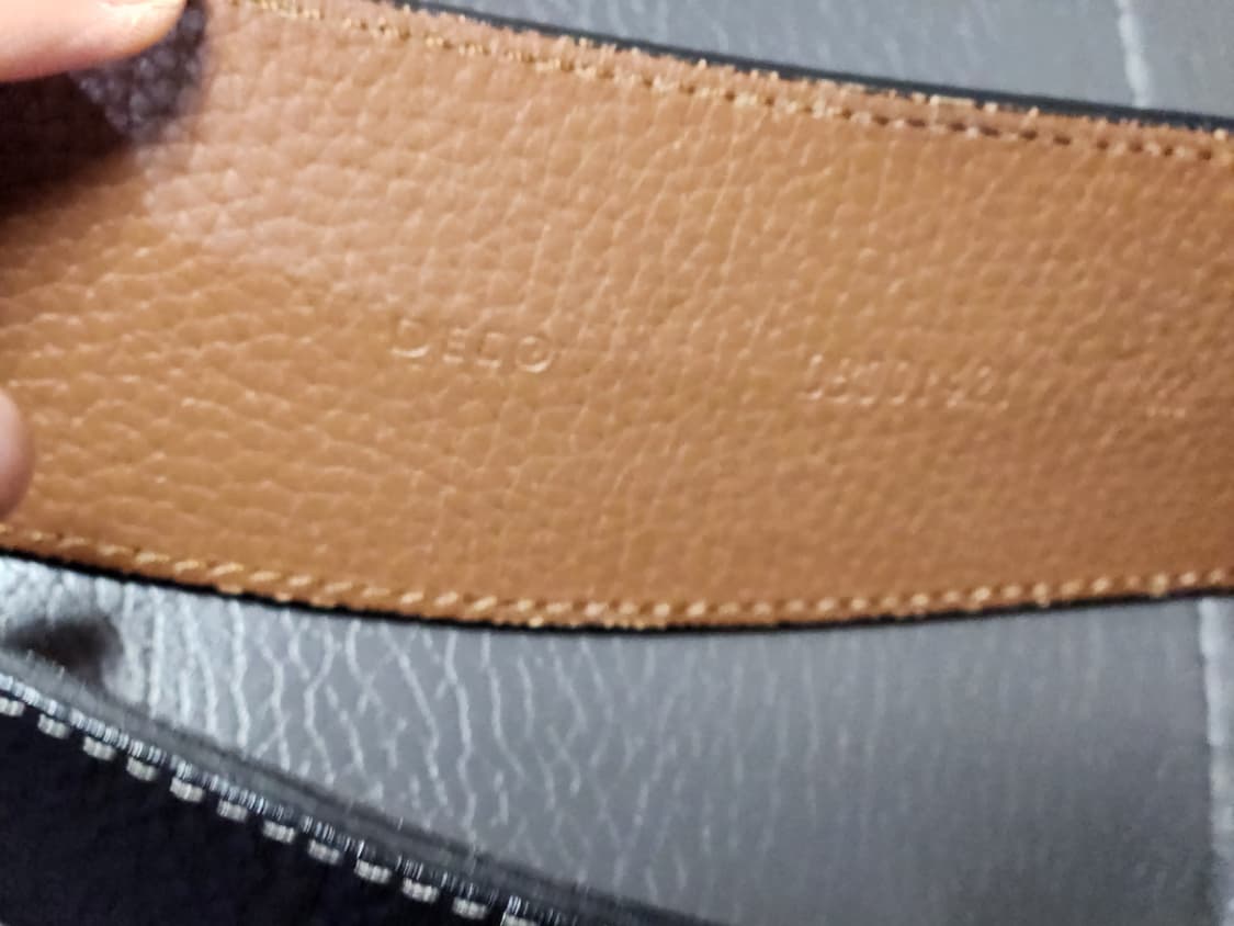 DECO 넓은 가죽 패션벨트 M 상품이미지5