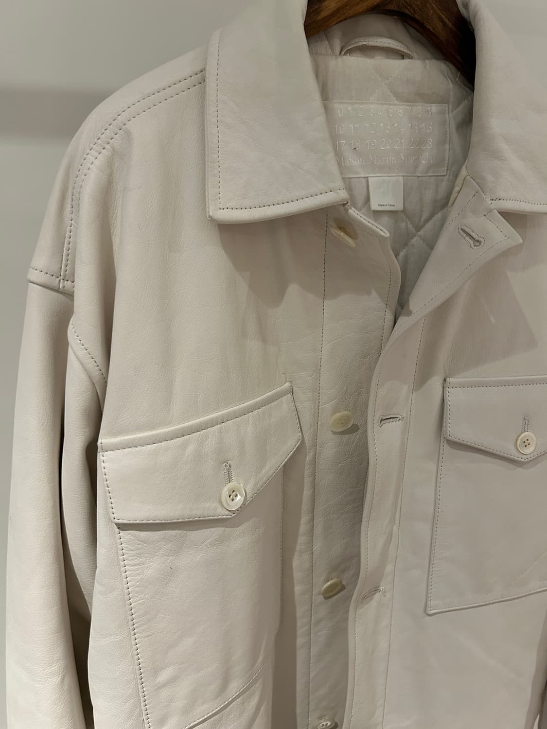 Maison Margiela x H&M 2012 Leatherjacket 상품이미지2