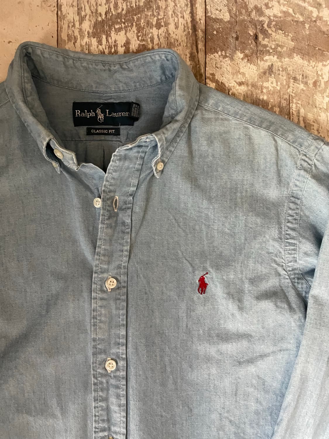 Polo Ralph Lauren Classic Fit Denim Shir 상품이미지2