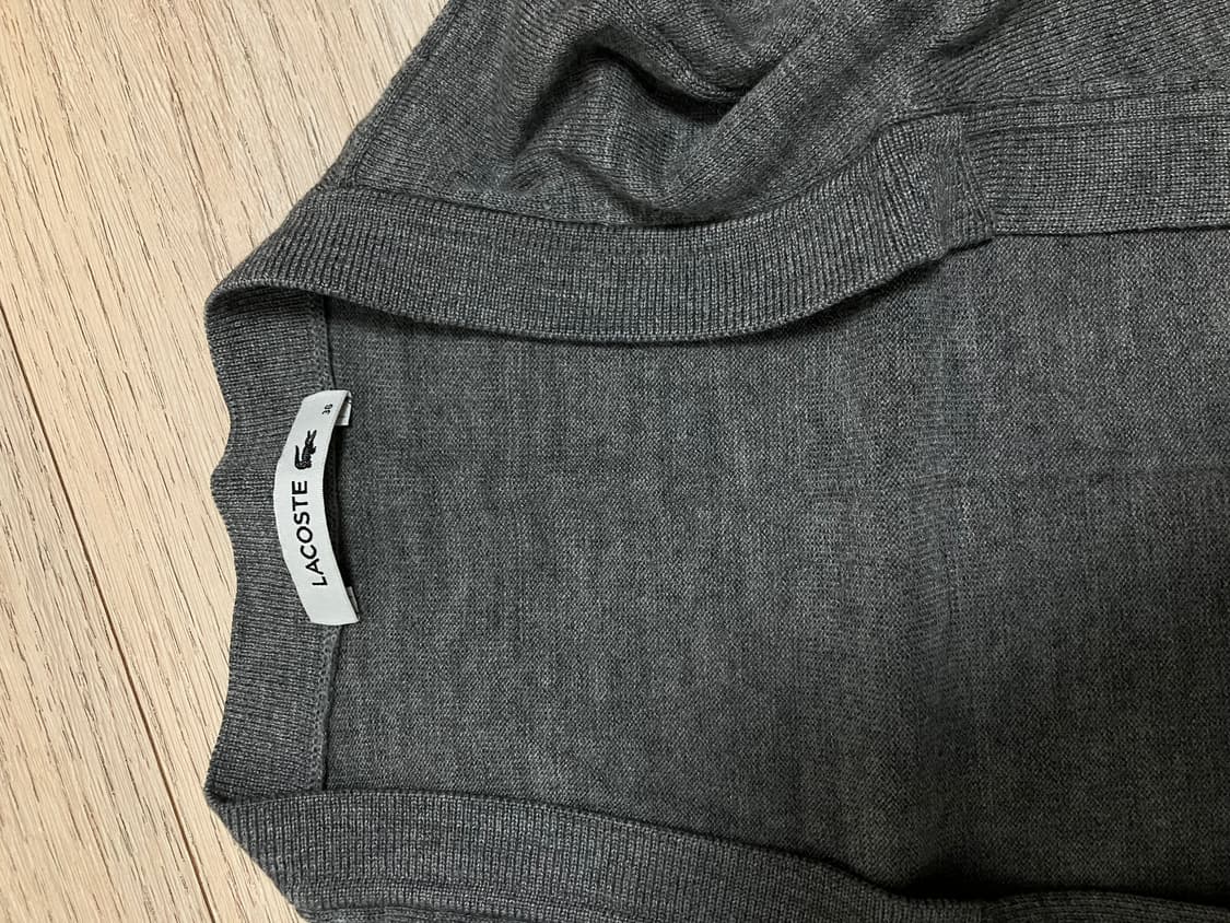 라코스테 가디건 그레이 상품이미지1