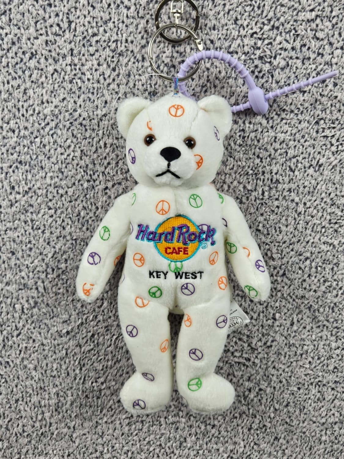하드락카페 키 웨스트 테디베어 커스텀 키링 (23CM) / 11229 상품이미지1