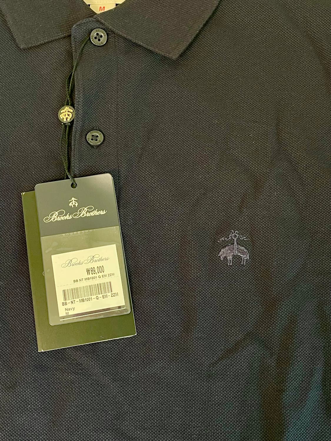 브룩스 브라더스 피케 반팔 티셔츠 상품이미지3