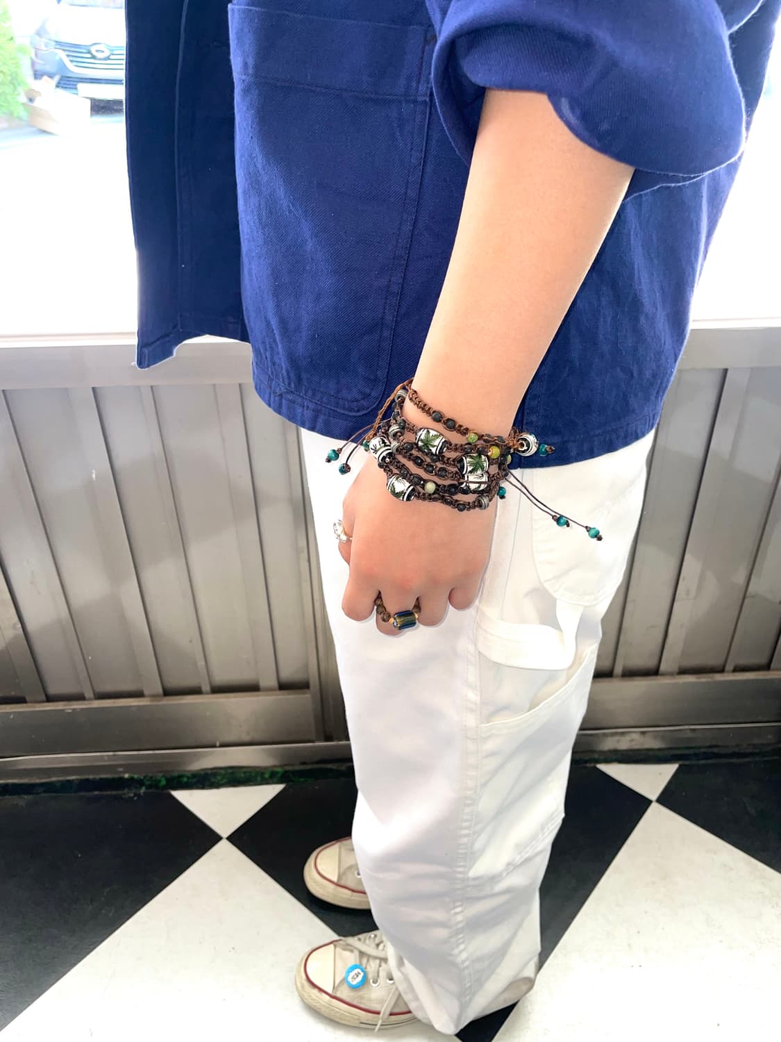 ••Bracelet•• 마크라메 대마 팔찌 상품이미지1