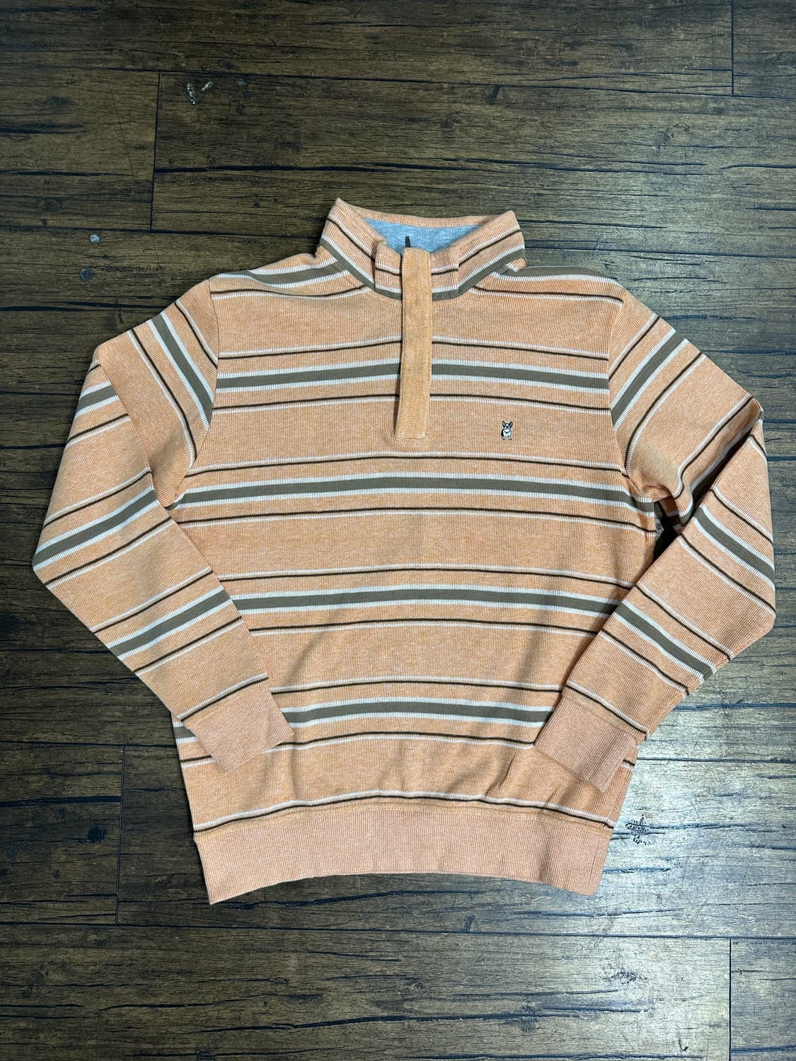 맥베스진스 스트라이프 반집업 M (새제품) 상품이미지1