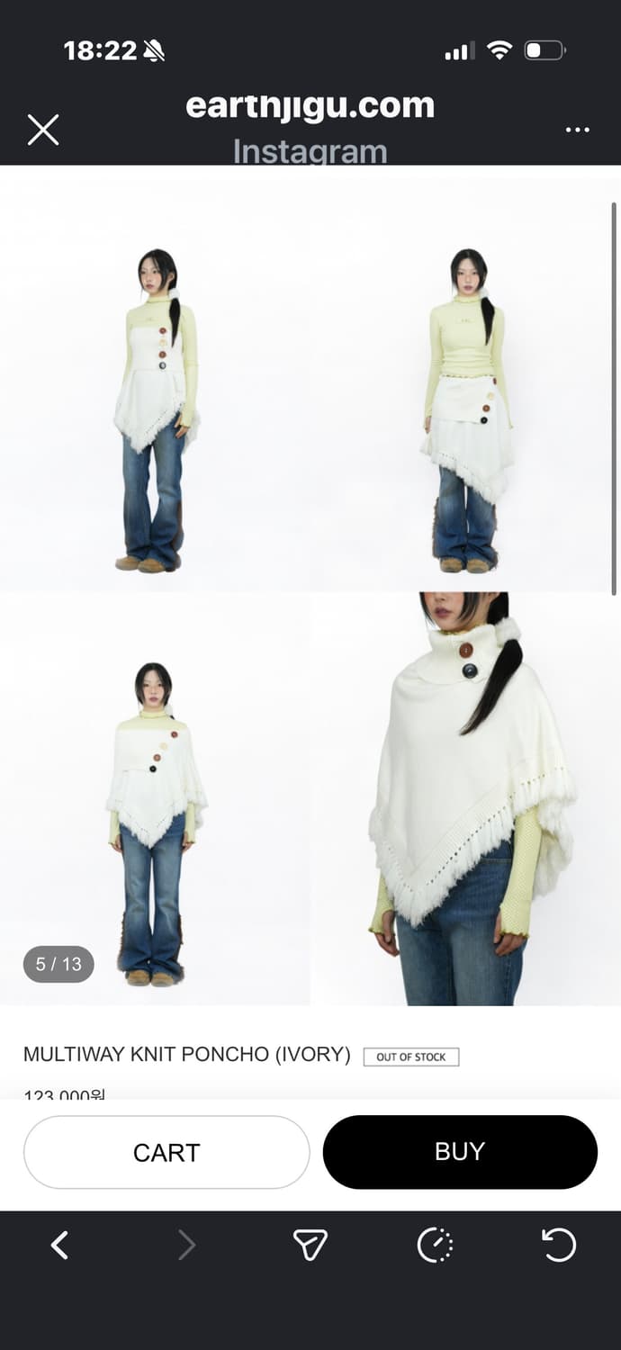 어스지구 dot turtleneck long sleeve 1size 상품이미지4