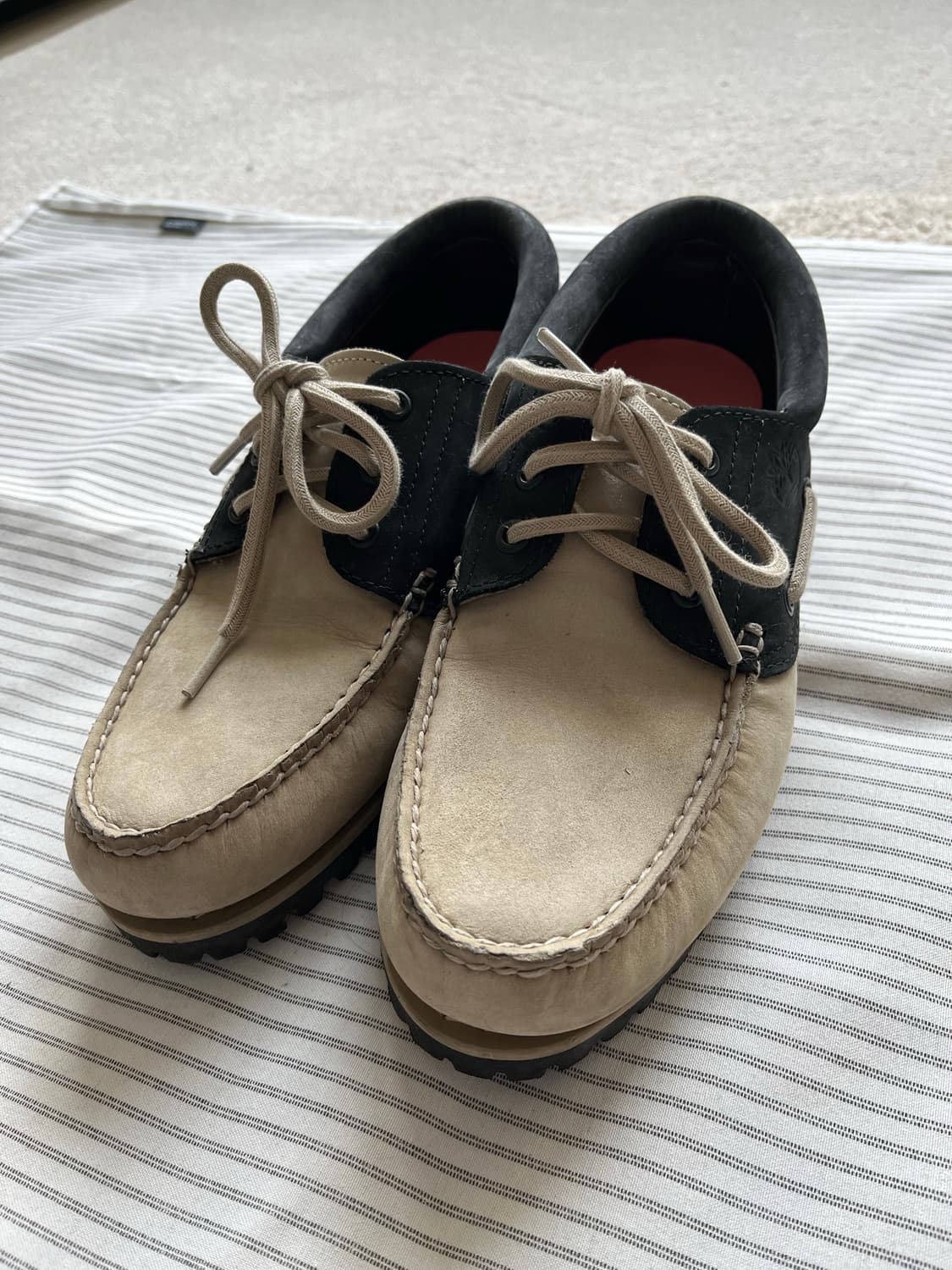 팀버랜드 투톤 보트슈즈 (260-265) 상품이미지3