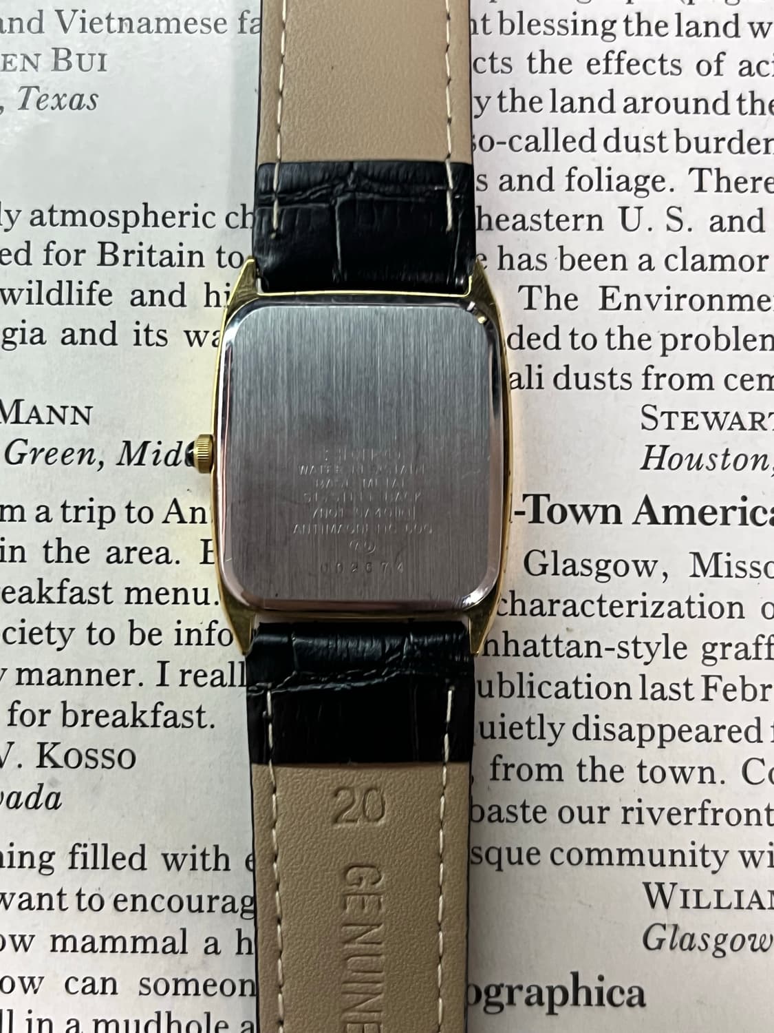 빈티지 세이코 탱크 상품이미지4