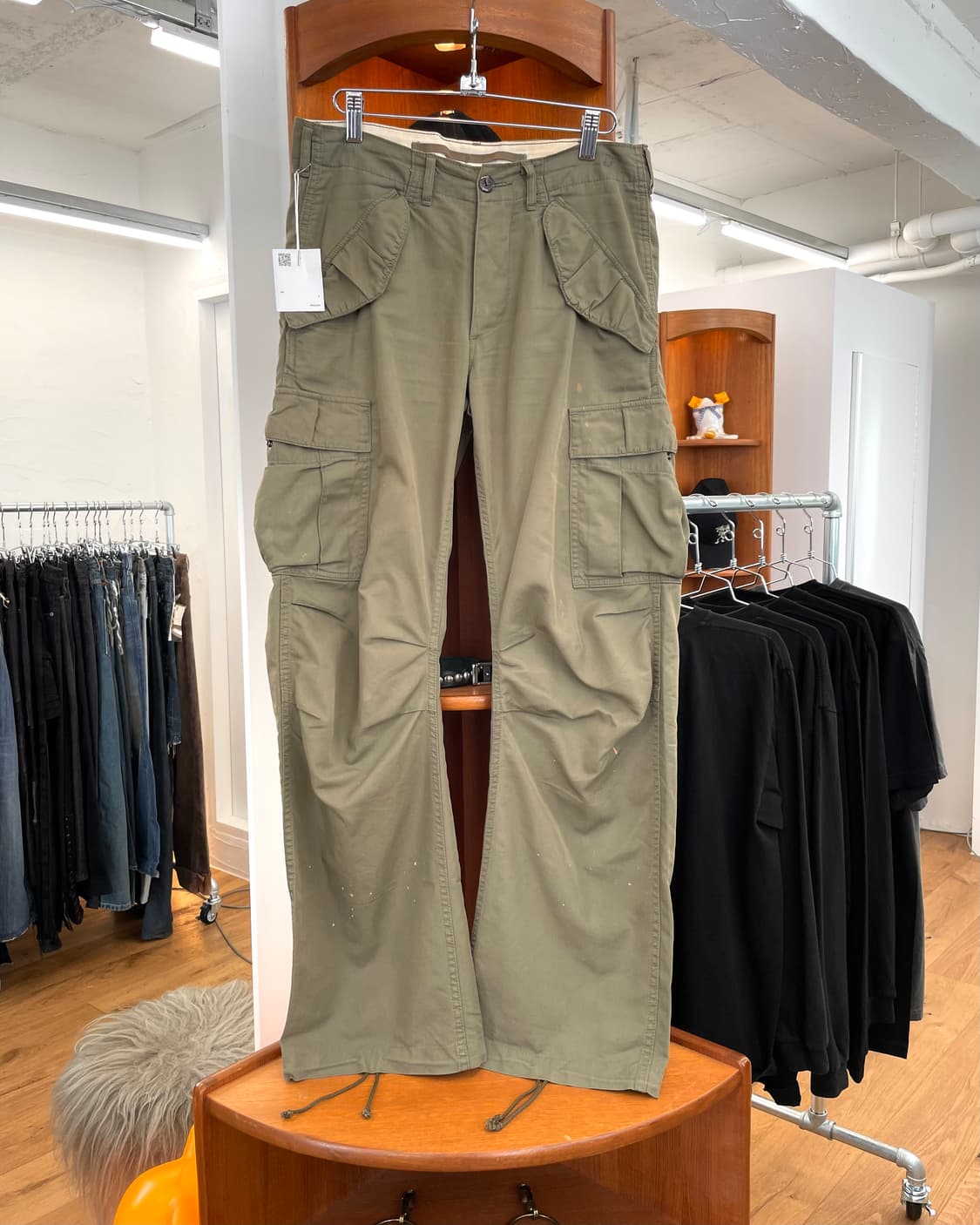 [S] wjk 카고 플레어 팬츠 상품이미지4