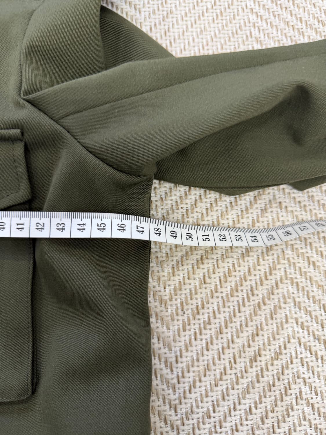 정품) Theory 띠어리 여성 카키 야상 자켓 M 상품이미지9