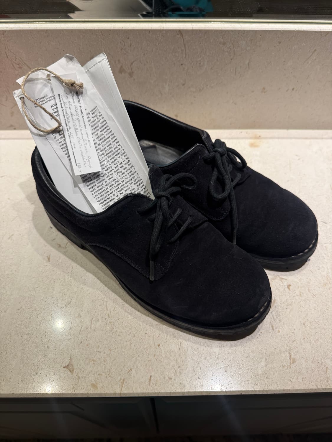 Geoffrey B. Small Suede durby 상품이미지1