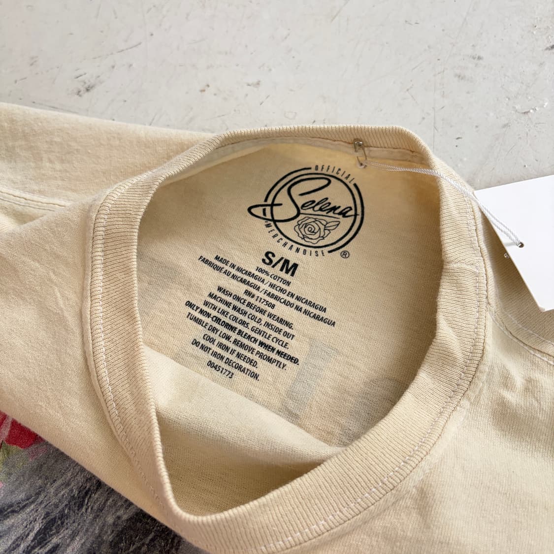 셀레나 퀸타니아 오피셜 빈티지 롱슬리브 S/M 상품이미지5