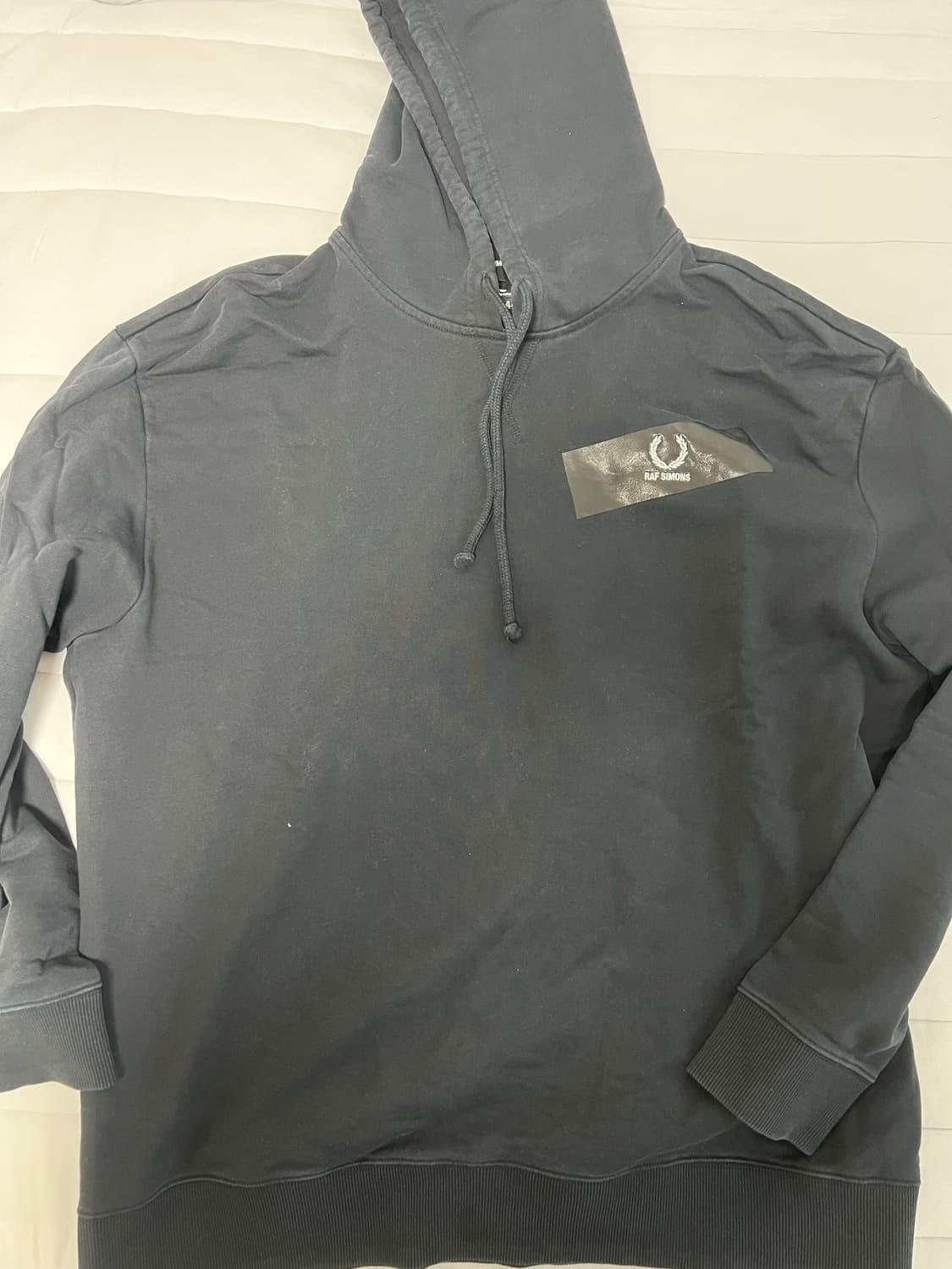 라프시몬스x프레드페리 테이프 후디 상품이미지4