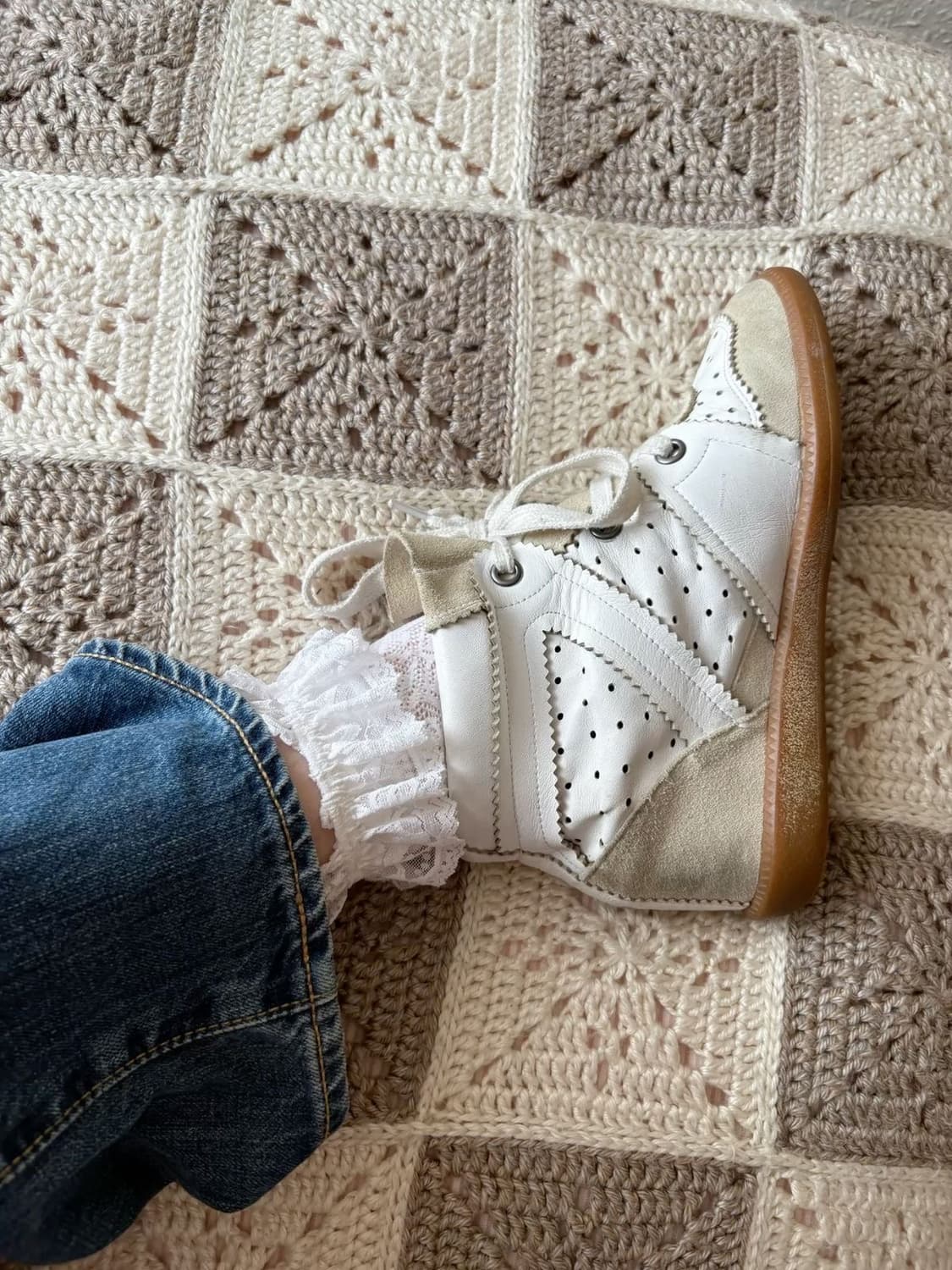 이자벨마랑 베티 바비 하이탑 스니커즈 상품이미지3