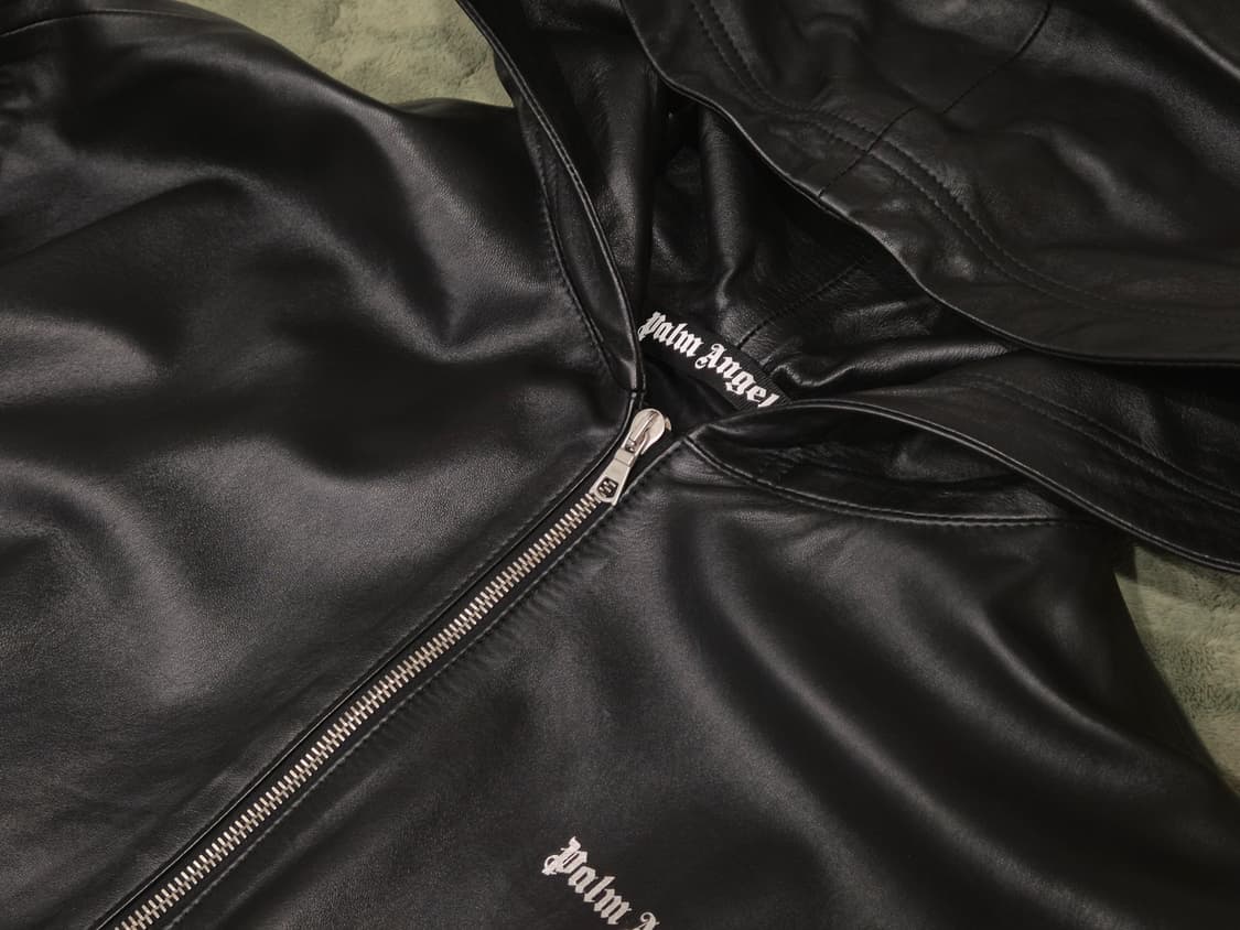 팜엔젤스 램스킨 레더 후드 자켓 상품이미지5