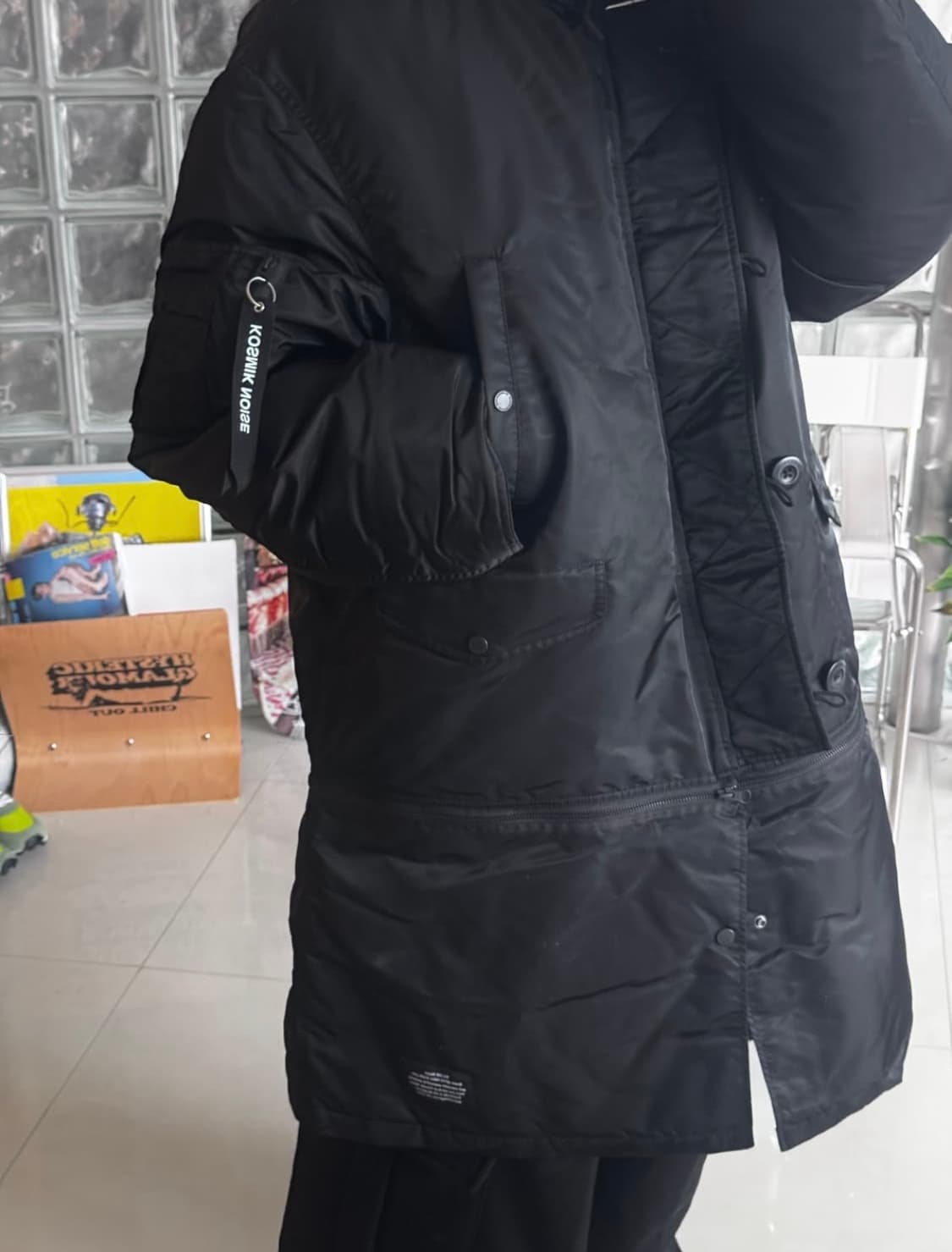 2WAY HEAT PADDED CONVERTIBLE COAT 상품이미지3