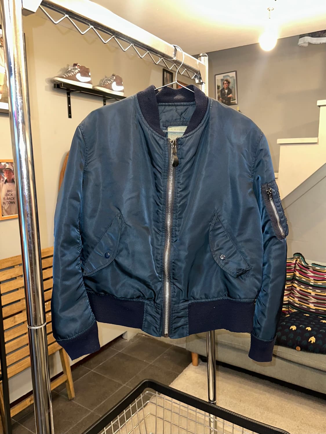 90’s Alpha Industries Ma-1 USA flight  상품이미지4