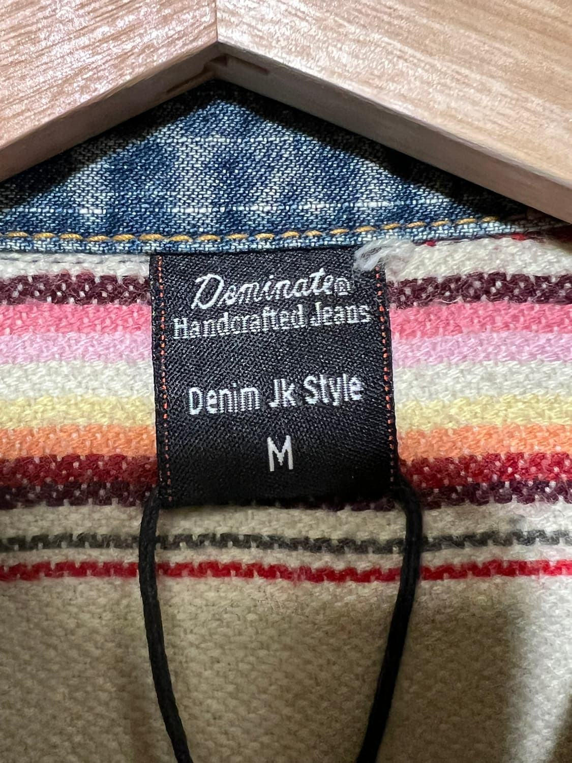 [M] 일본빈티지 블랭킷 라이닝 데님 트러커 자켓 상품이미지6