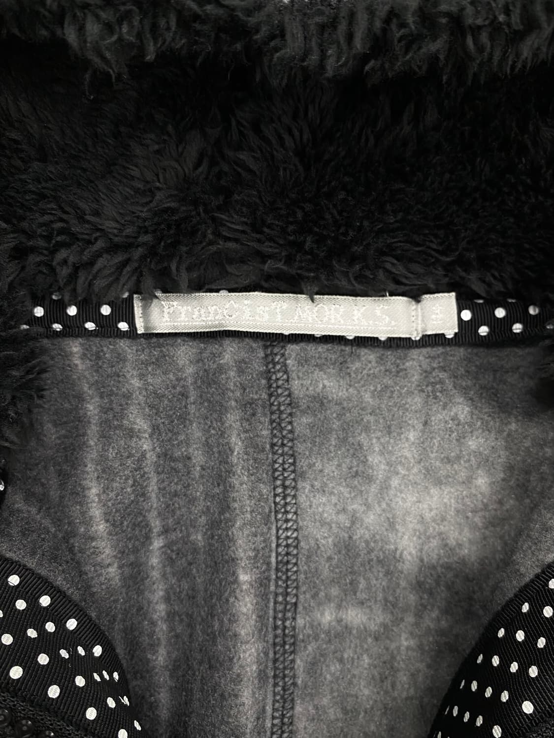 Francist_MOR.K.S. 믹스드 페브릭 후드 집업 상품이미지6