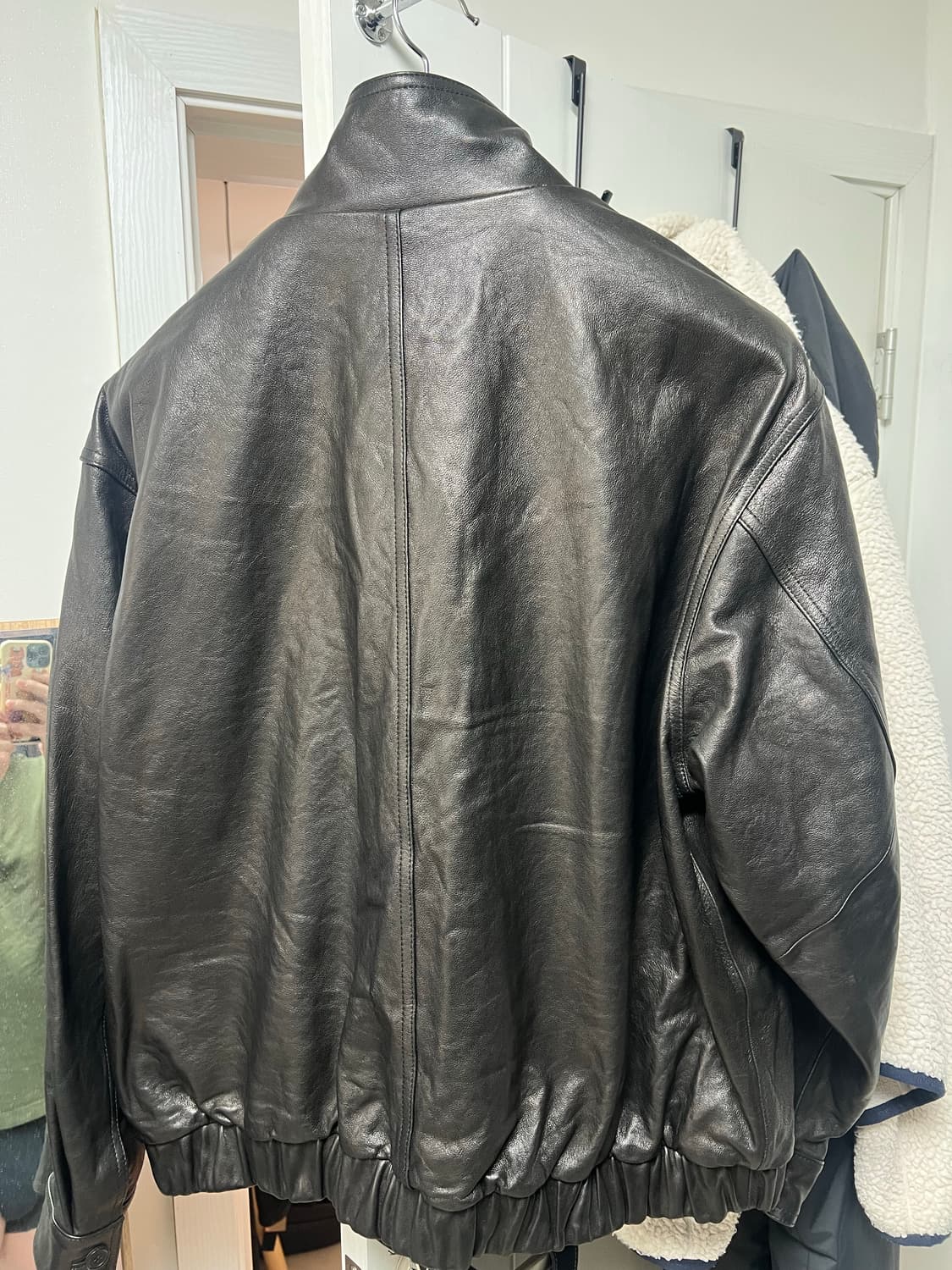 인더로우 레더 헤리티지 자켓 블랙3 상품이미지7