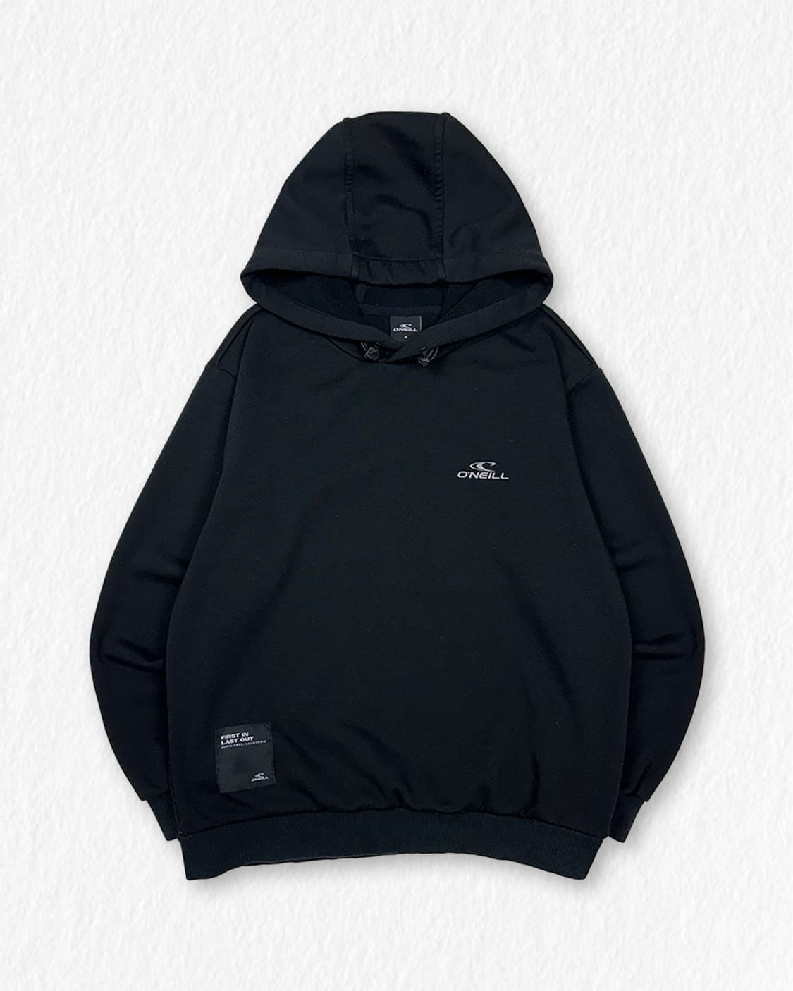 오닐 기모 후드티 블랙 상품이미지1