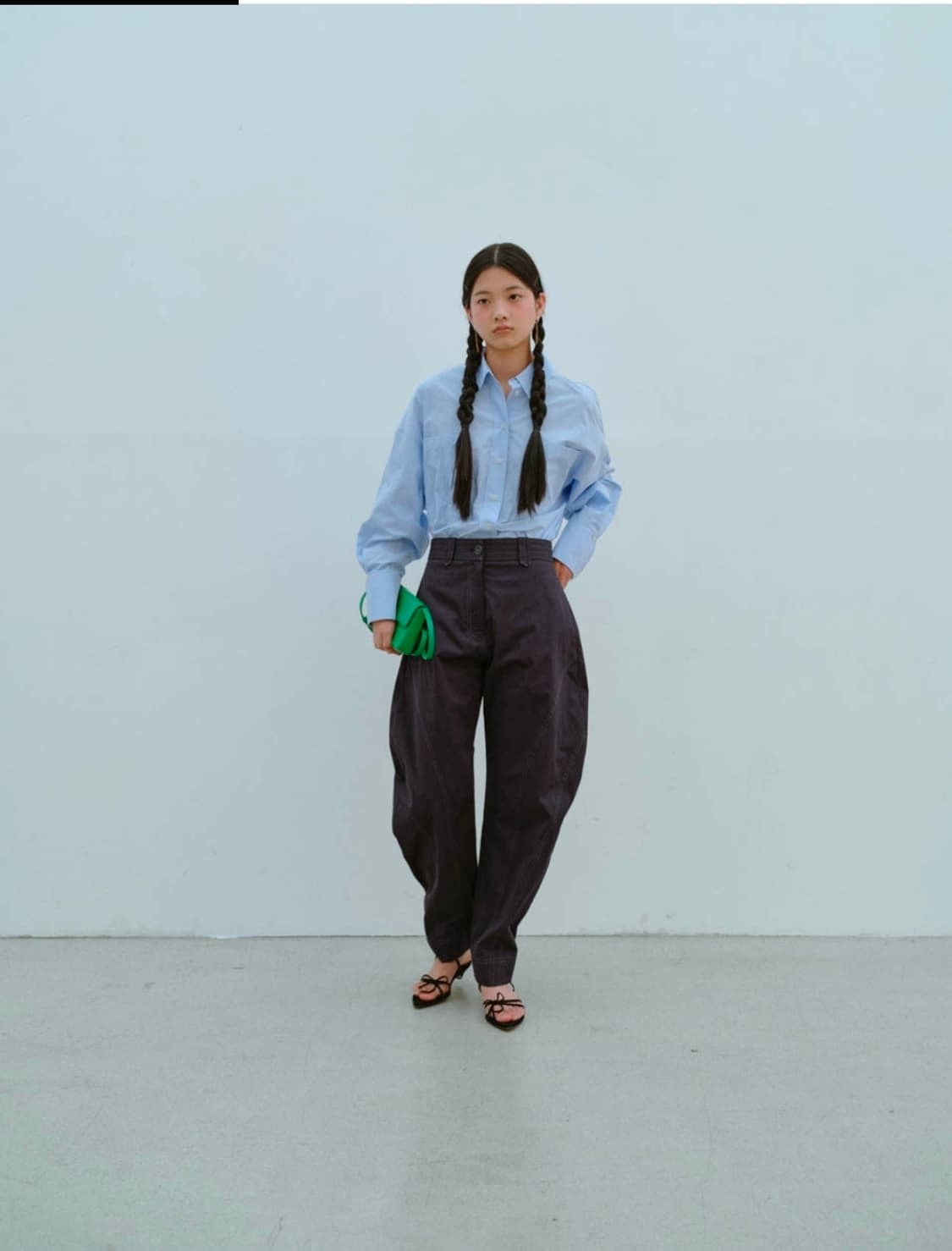 에토스 커브드 팬츠 네이비 S 상품이미지3