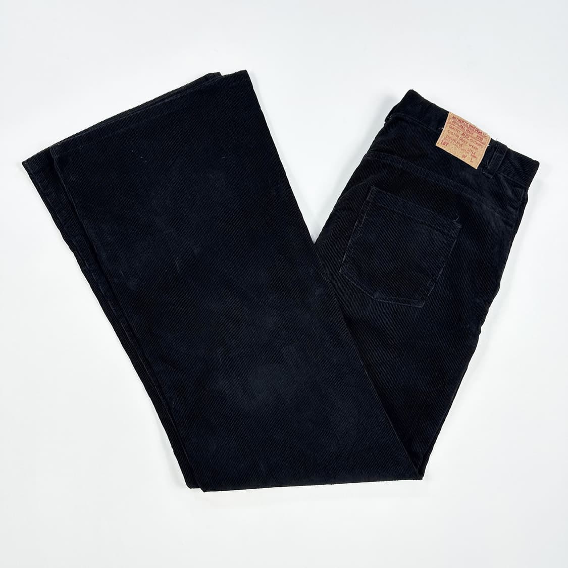 VTG 빈티지 재팬 블랙 부츠컷 코듀로이 팬츠 (30인치 여성추천) 상품이미지2