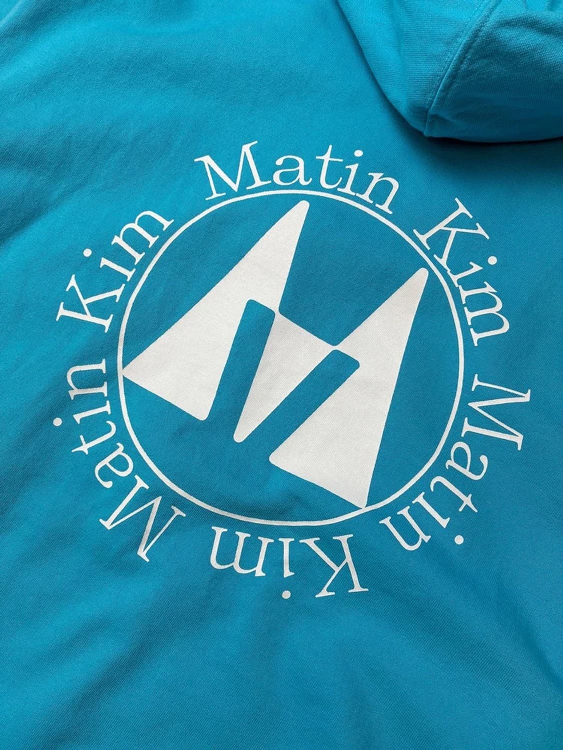 마뗑킴 22ss 헤비코튼 자수 로고 후드티 PN5149 상품이미지3