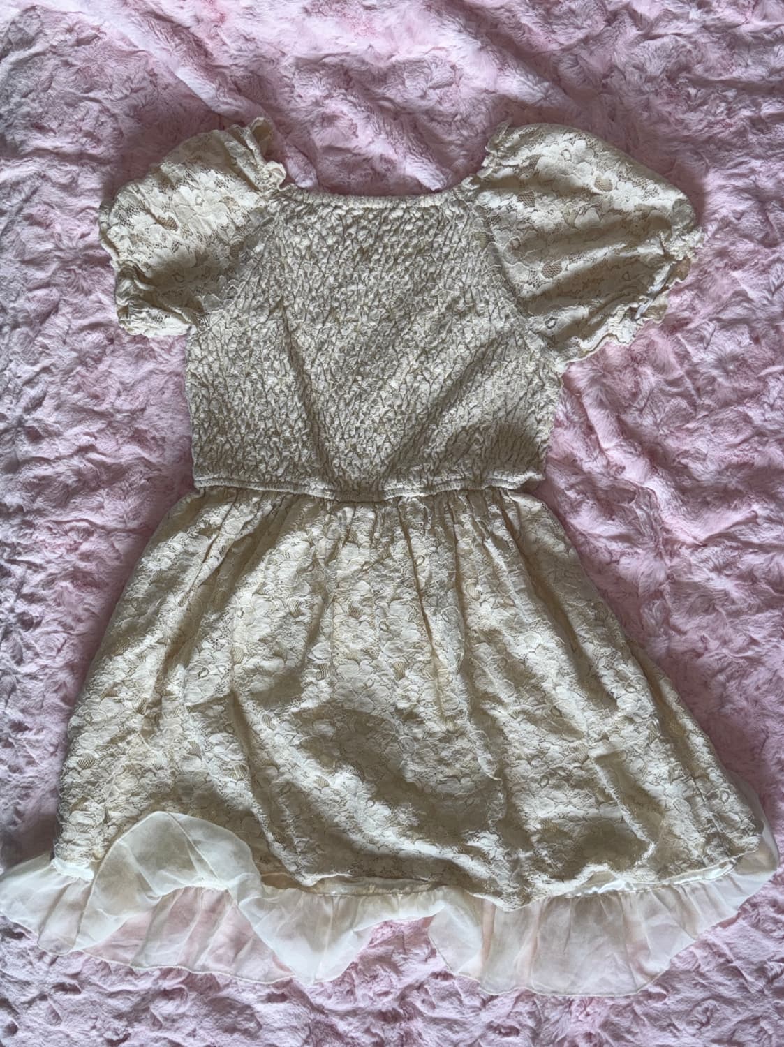 엑시즈팜 베이지 원피스 상품이미지3