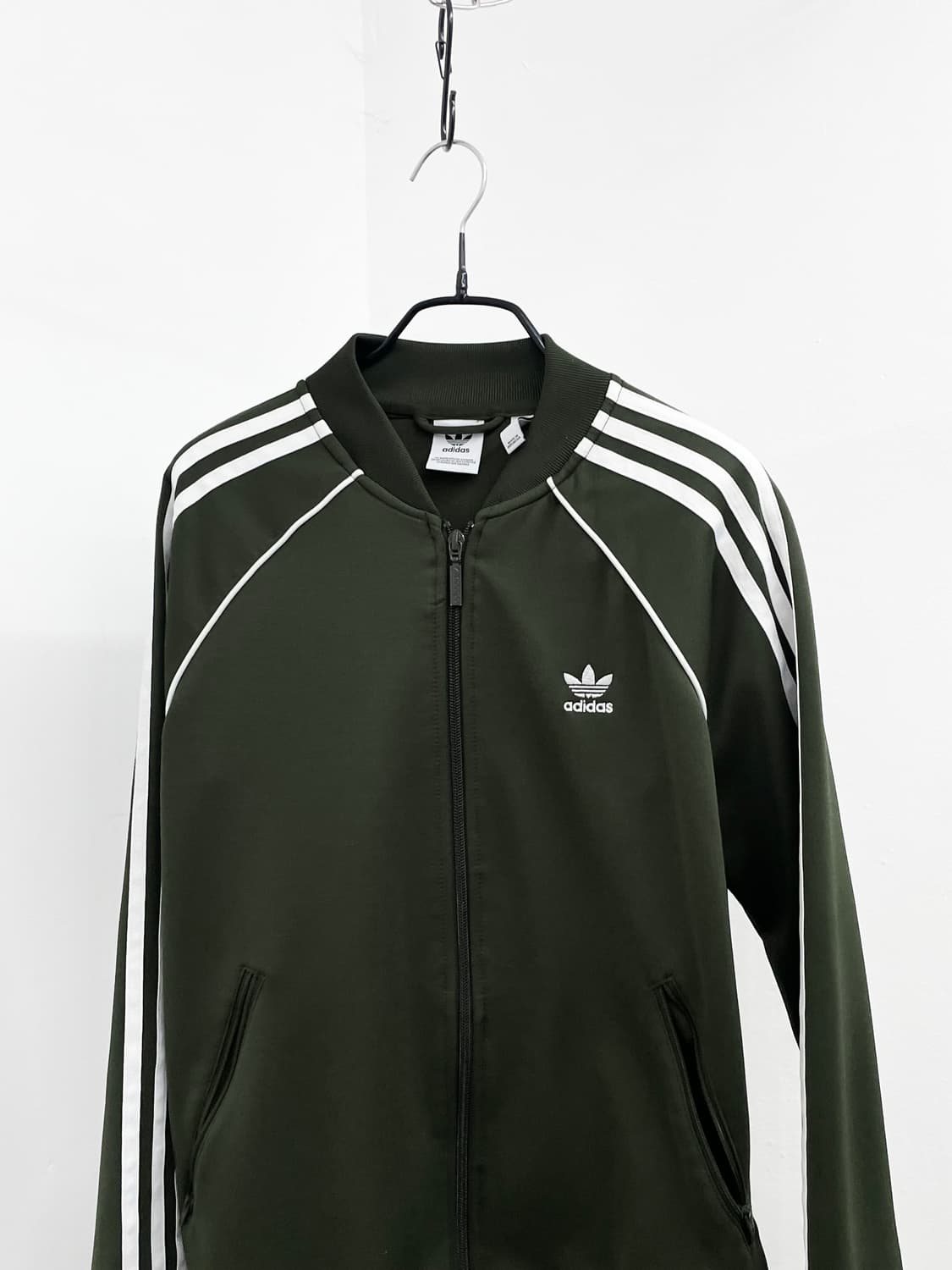 아디다스 파이어버드 카키 트랙탑 상품이미지6