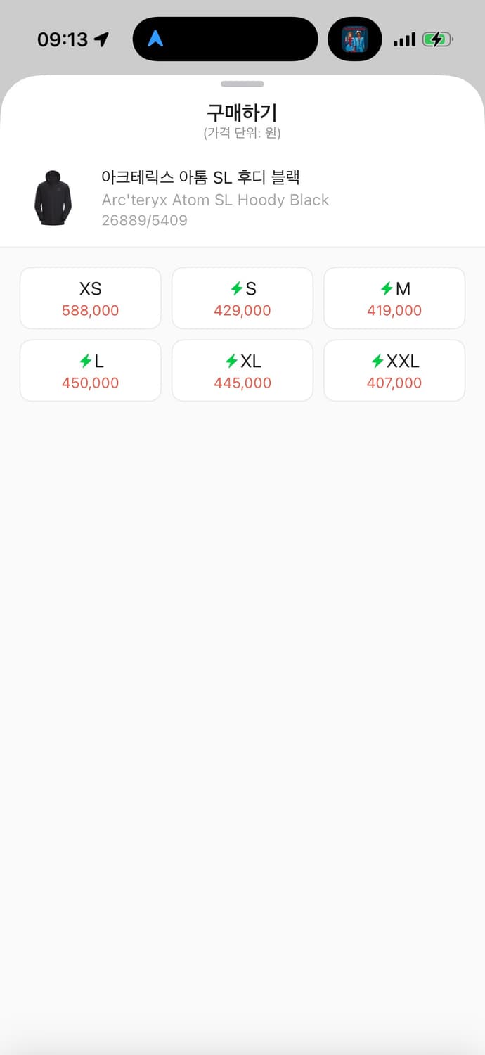 아크테릭스 아톰 SL 후디 블랙(m) 상품이미지2