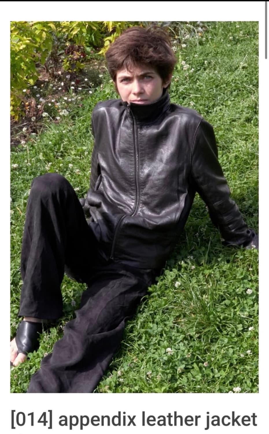 머듈 appendix leather jacket brown 2size 상품이미지1